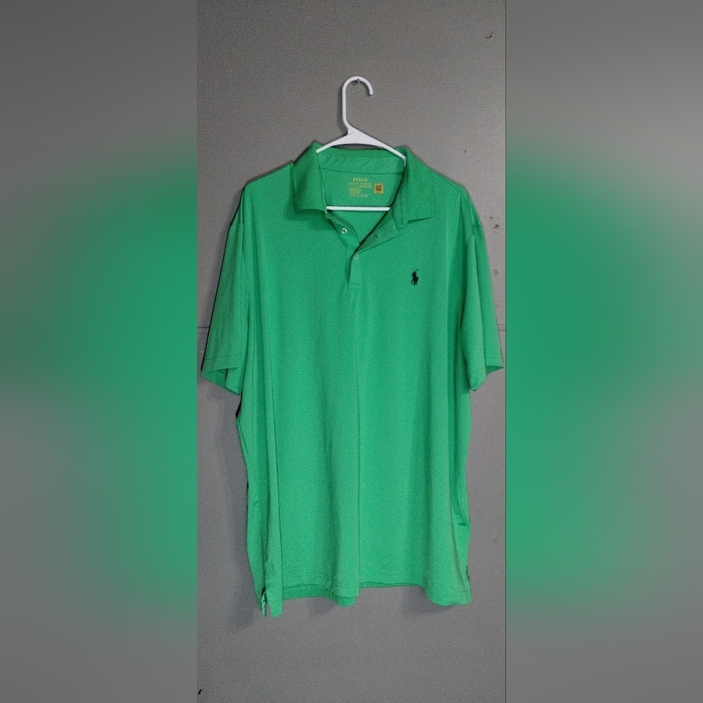 Polo by Ralph Lauren Green Classic Polo Shirt Size (XL) - Picture 1 of 9